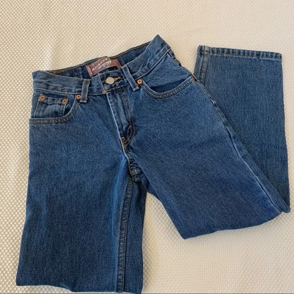 ✅ Levi’s Boys 550 Relaxed Fit Jeans, Sz 9 Regular - Picture 5 of 8